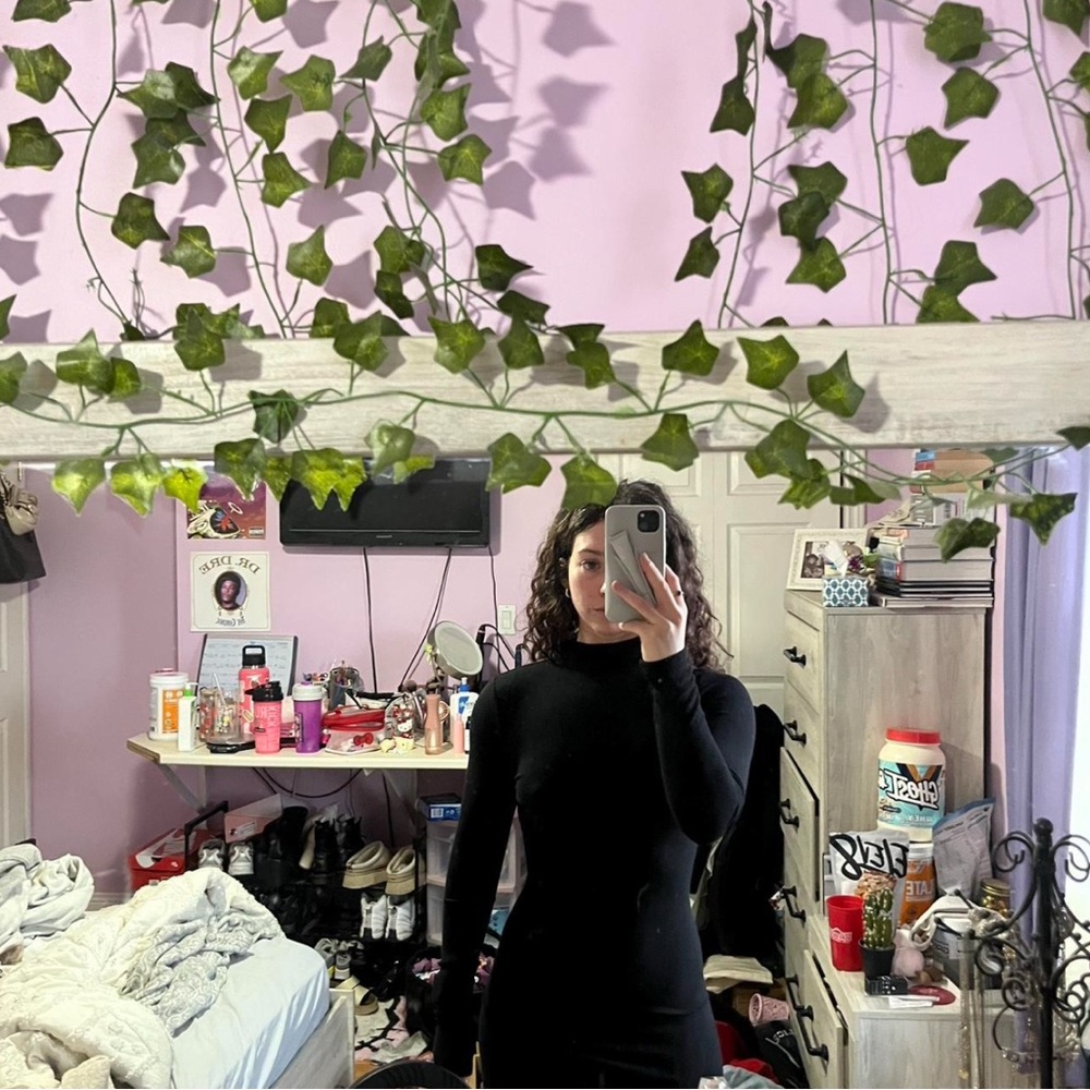 Garage Black Mini Dress